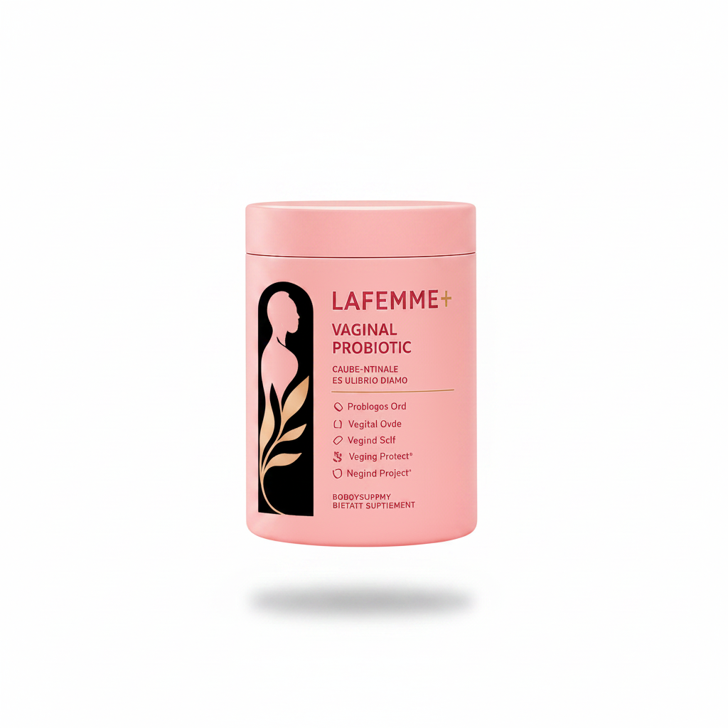LaFemme+ Probióticos Íntimos - Embalagem premium